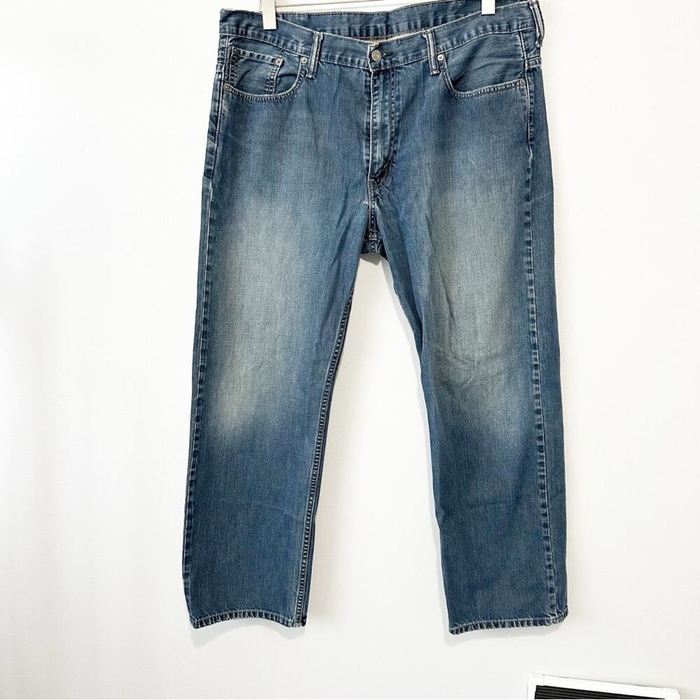 Levi’s 569 loose straight fit jeans men’s 38x32 blue denim casual